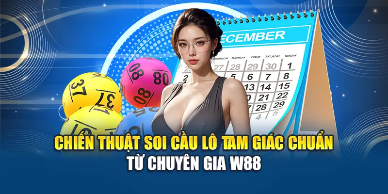 Chiến thuật soi cầu lô tam giác chuẩn từ chuyên gia W88